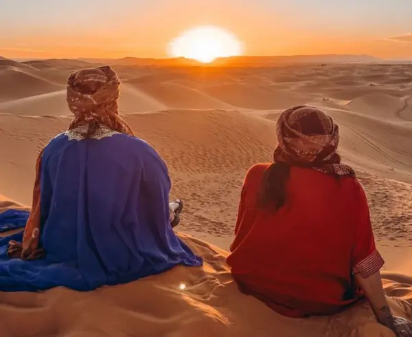 Agafay Desert stargazing night pass sunset over dunes Marrakech